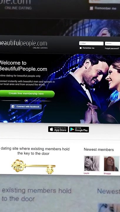 Ce site de rencontre est réservé aux personnes belles.