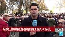 Guerre Israël-Hamas : march silencieuse pour le paix à Paris