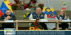 Presidente del CNE confirma transparencia del simulacro electoral venezolano sobre el Esequibo