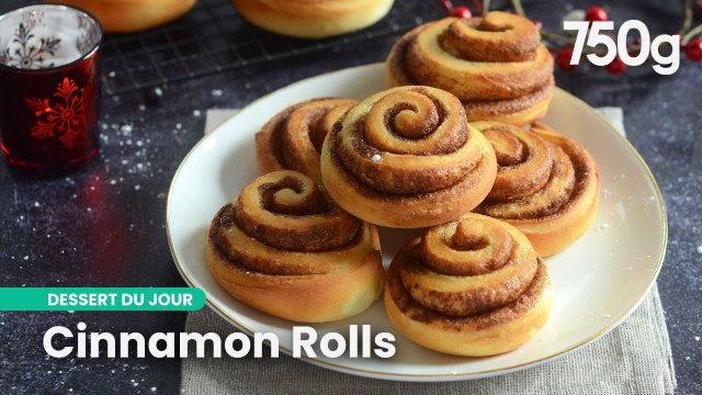 Des roulés à la cannelle à déguster en attendant Noël | 750g
