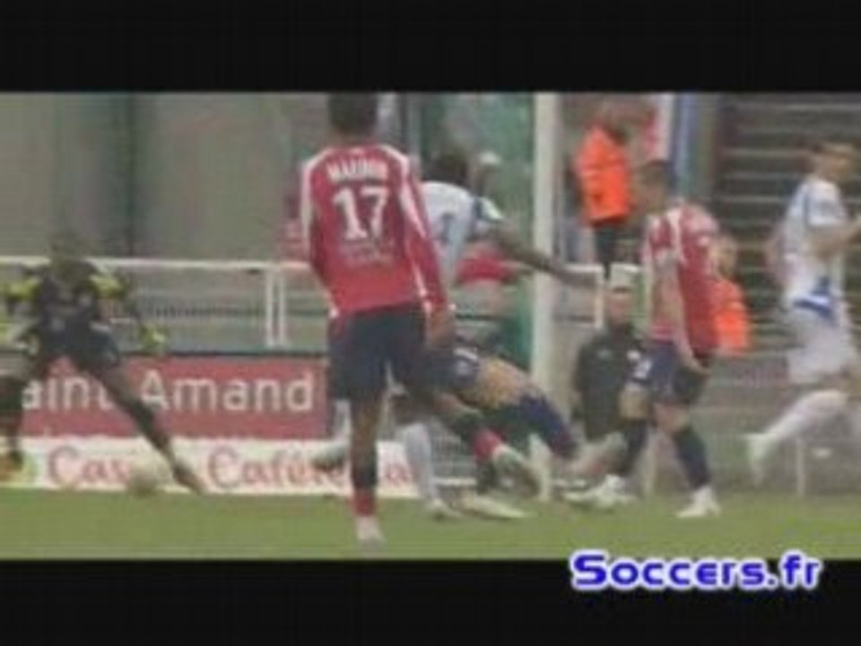 lille-auxerre 31emes journee 2007/2008 1er but Oliech