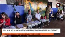 “Más allá del resultado debemos seguir trabajando por nuestro país”