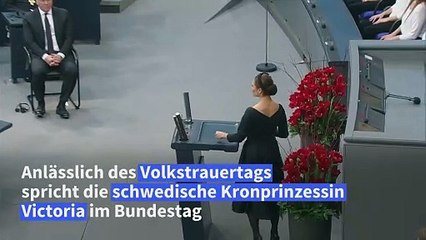 Kronprinzessin Victoria: "Frieden ist ein zerbrechliches Gut"