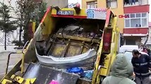 Bağcılar'da çöp kamyonu sokağı savaş alanına çevirdi: 7 araca çarparak durabildi