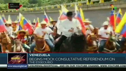 Venezuela holds mock consultation in defense of Essequibo
