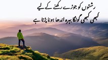 Golden Words in Urdu | Life Quotes | Heart Touching Quotes | Aqwal e Zareen | Motivational Quotes
