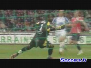 lille-auxerre 31emes journee 2007/2008 2emes but Niculae