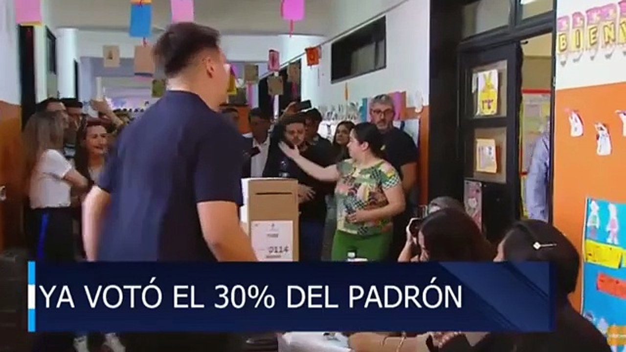 Sergio Massa ya votó
