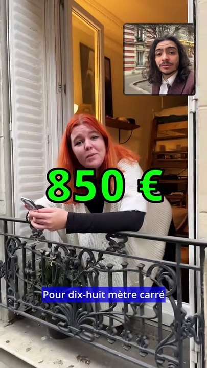 Un appart de 850€ à Paris