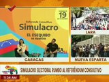 Comando de Campaña Venezuela Toda felicita al pueblo por participar en el simulacro electoral