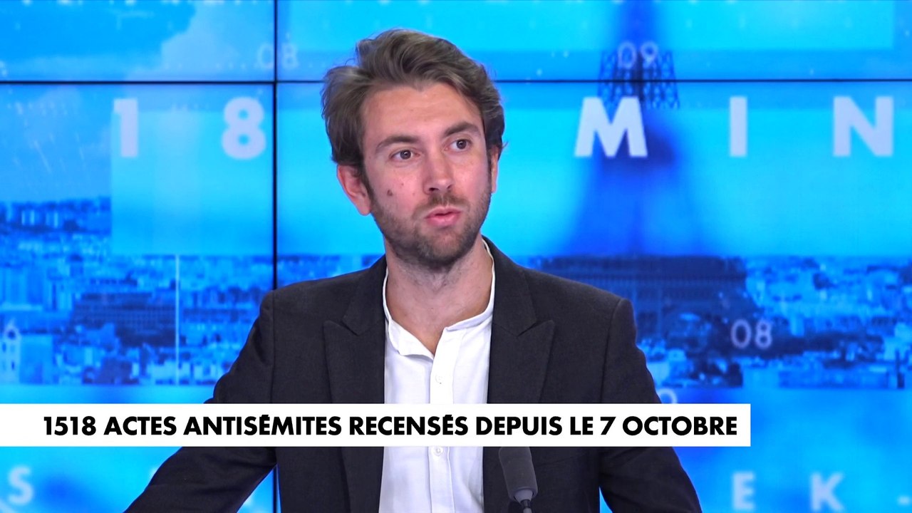Lucas Jakubowicz : «Aujourd'hui, il n'y a jamais eu autant d'actes antisémites en France. La plupart des auteurs viennent plutôt de l'extrême gauche»