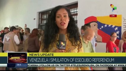 Mock elections in Venezuela on the Essequibo continue