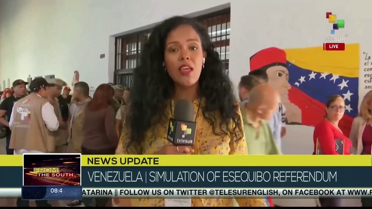 Mock elections in Venezuela on the Essequibo continue