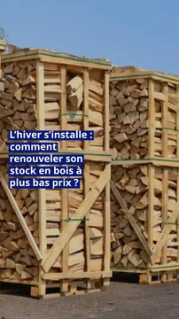 L’hiver s’installe : comment renouveler son stock en bois à plus bas prix ?