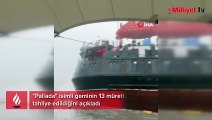 Zonguldak açıklarında karaya oturan gemiye ilişkin açıklama