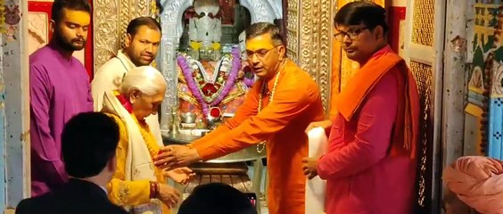 ब्रह्मा मंदिर के गर्भ ग्रह में की पूजा अर्चना, डम्पिंग यार्ड का भ्रमण किया