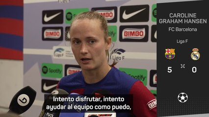 Graham Hansen: "El Estadio Olímpico ha sido un espectáculo"