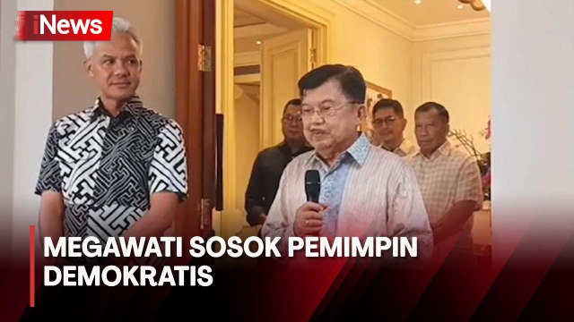 Megawati di Mata Jusuf Kalla, Sosok Pemimpin Demokratis