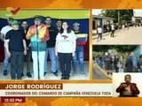 Coord. de Campaña de Venezuela Toda, Jorge Rodríguez llega a la EB Padre Mendoza para el simulacro