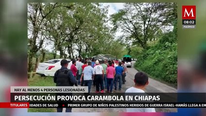 Download Video: Accidente carretero en Chiapas deja 4 lesionados