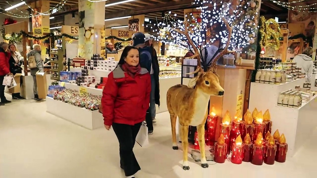 Christmas market in Hallein 2023 with Lucia Nadia Cipriani