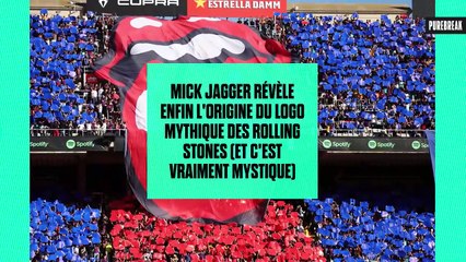 Download Video: Mick Jagger révèle enfin l'origine du logo mythique des Rolling Stones (et c'est vraiment mystique)