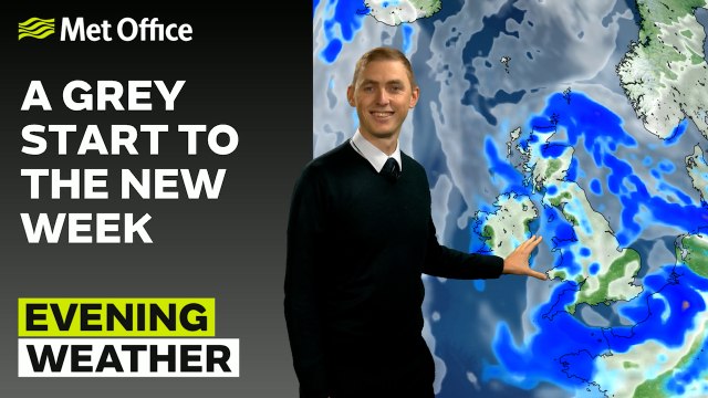 Met Office Evening Forecast 19/11/23 - Cloudy with further outbreaks of rain