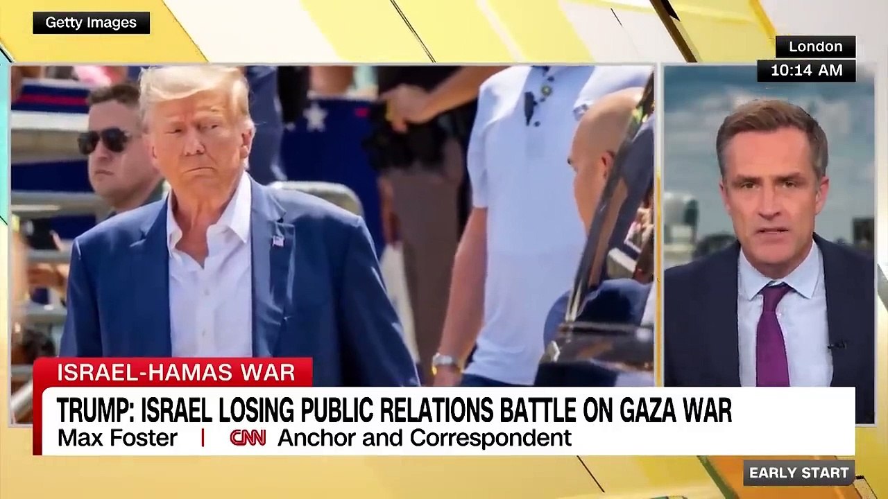 See what Trump said about US involvement in Israel-Hamas war