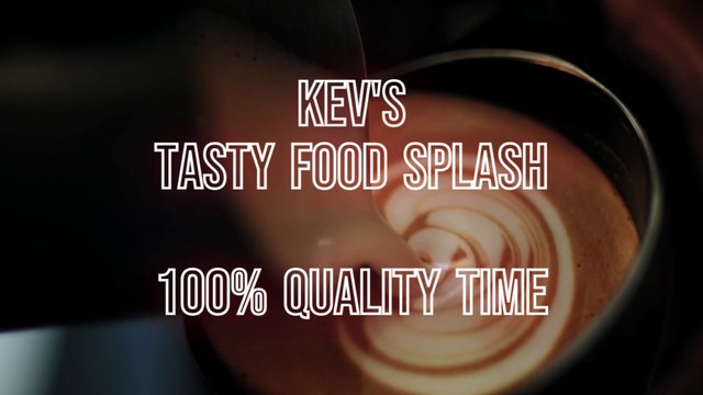 #Shorts Kev's Tasty Food Splash: 100% Quality Time | ♨️ Hot ☕ Chocolate Cappuccino with Whipped Cream & Nut Caramel Specialty