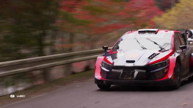 Highlights from season-ending Rally Japan as Evans victorious but Rovanpera takes overall WRC title