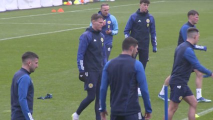 Qualified Scotland train ahead of Norway euro 24 qualifier