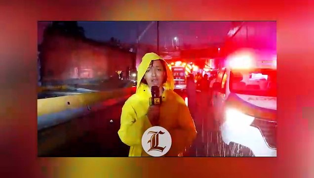 Así fueron las labores de rescate en el paso desnivel de la 27 de Febrero con Máximo Gómez