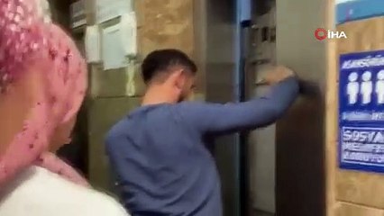 Bu defa adres Gaziantep'te KYK yurdu! Asansör paniği