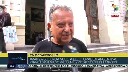 Argentina: Votantes ejercen su compromiso democrático con normalidad