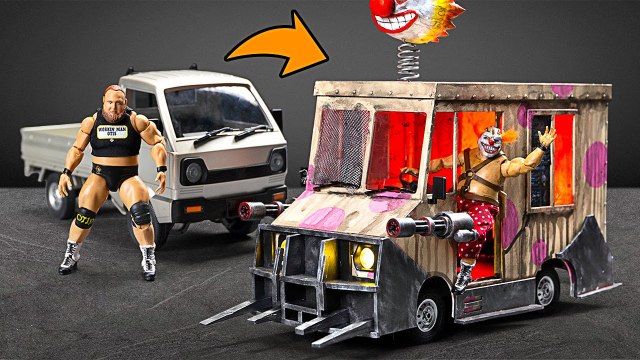 I Made Sweet Tooth And His Ice Cream Truck From Twisted Metal And They're Awesome! ð¤¡ð