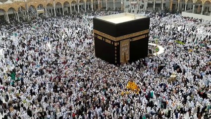 Tawaf e Kaaba  the beaurtiful view of Kaaba