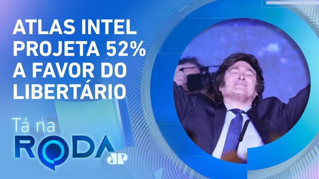 Pesquisa aponta JAVIER MILEI como VENCEDOR das eleições na ARGENTINA | TÁ NA RODA