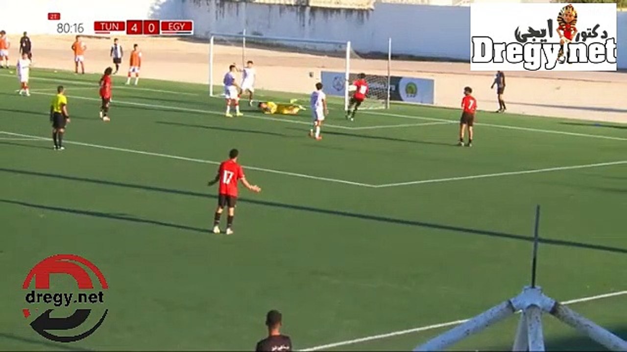 الهدف الاول لمصر في تونس