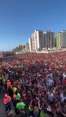 Vídeo: Polícia separa briga durante festa do Vitória, na Barra