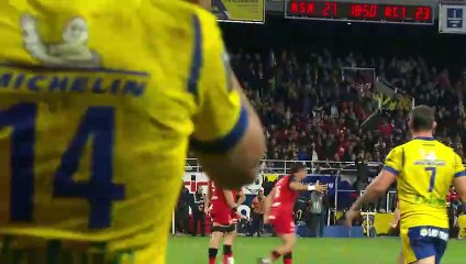 TOP 14 - Essai de Jiuta WAINIQOLO (RCT) - ASM Clermont - RC Toulon