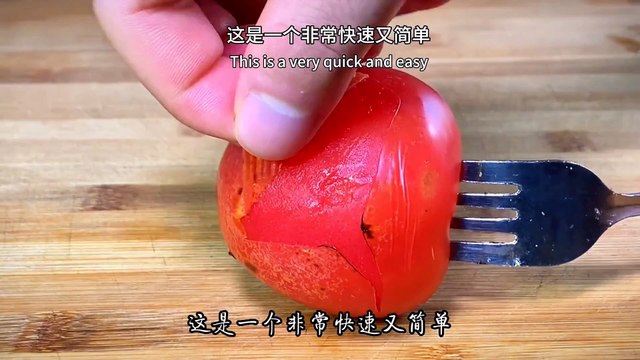 Vegetarians, stir fried tofu with tomatoes, fragrant, smooth and delicious, can be done ten minutes