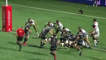 TOP 14 - Essai de Théo MILLET (OYO) - Oyonnax Rugby - LOU Rugby