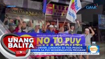 Ilang jeepney driver, lumahok sa tigil-pasada bilang protesta sa PUV Modernization Program | UB