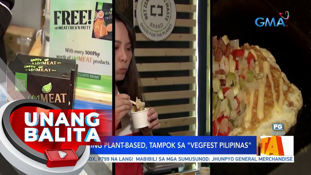 Mga pagkaing plant-based, tampok sa "Vegfest Pilipinas" | UB
