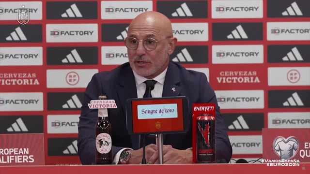 Luis de la Fuente explica cómo se sentía Gavi en el vestuario tras la lesión