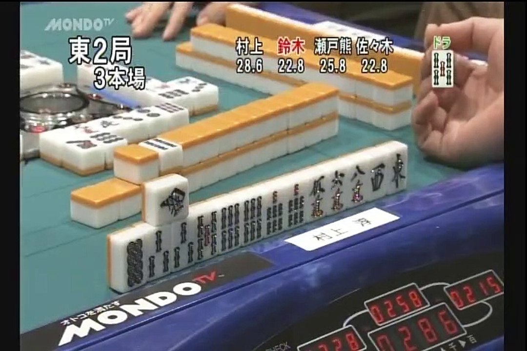 13／14麻雀プロリーグ 第14回モンド杯 #1