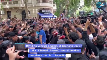 El liberal Milei obra el milagro en Argentina: vence al peronista Massa y entierra al kirchnerismo