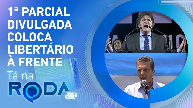 ELEIÇÕES na ARGENTINA: Javier MILEI tem 55,89%, e Sergio MASSA, 44,10% | TÁ NA RODA