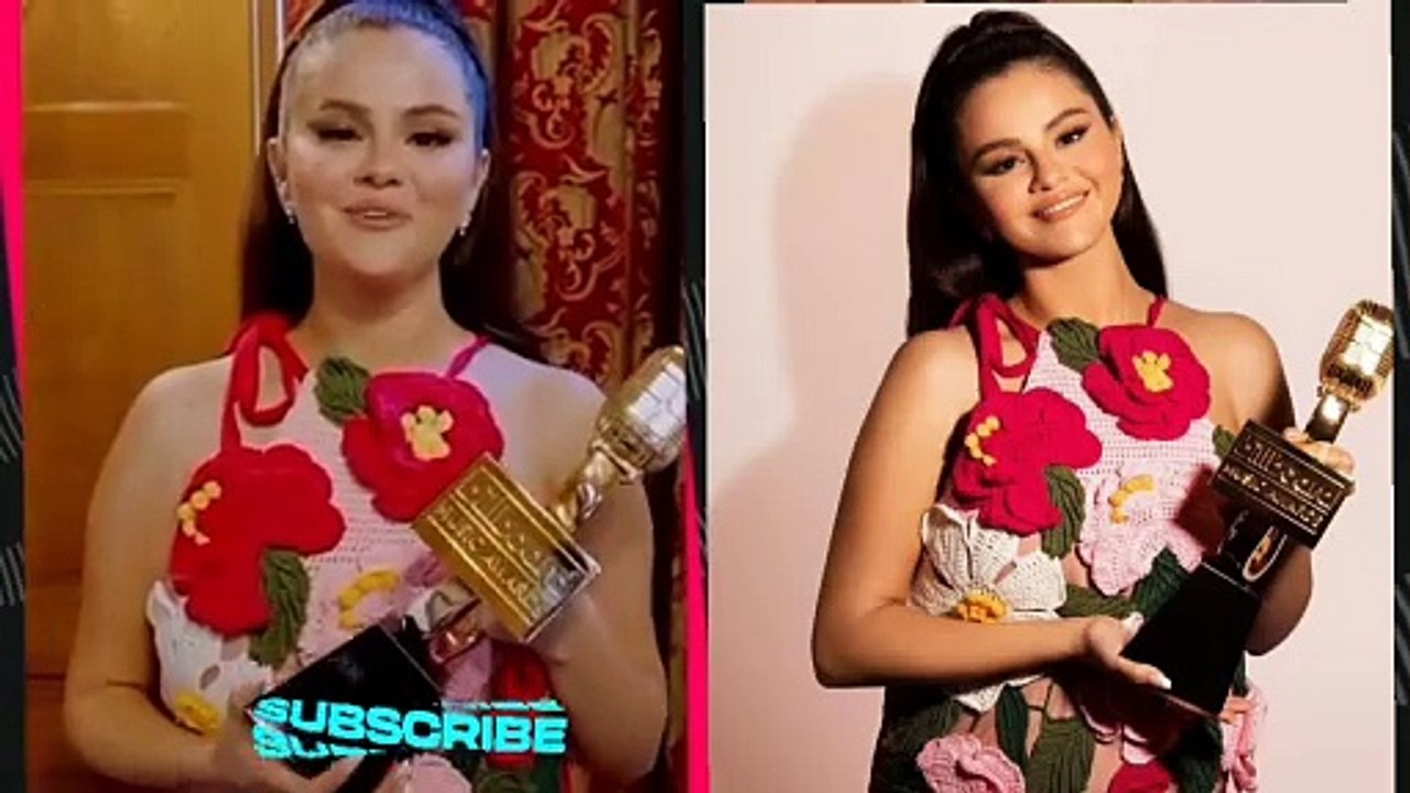 Selena Gomez stunning look at  Billboard Music Awards 2023 red carpet