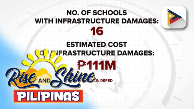 DepEd: Nasa PhP 140.4-M halaga ng pinsala, naitala sa mga paaralan sa Sarangani matapos ang lindol